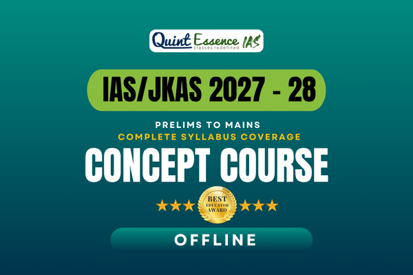 IAS/JKAS Concepts Course – Offline