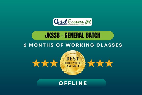 JKSSB : GENERAL BATCH 2026